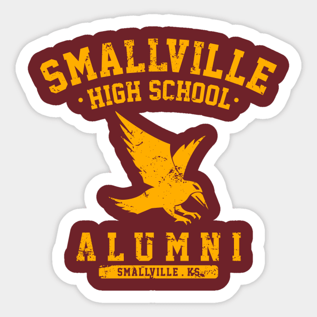 Smallville High School Alumni Sticker by Azarine